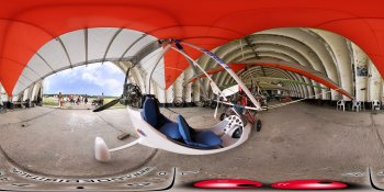 Paraglider panorama