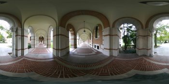 Rice University, Houston Texas, USA panorama
