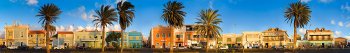 Rua de Praia in Mindelo - Cabo Verde panorama